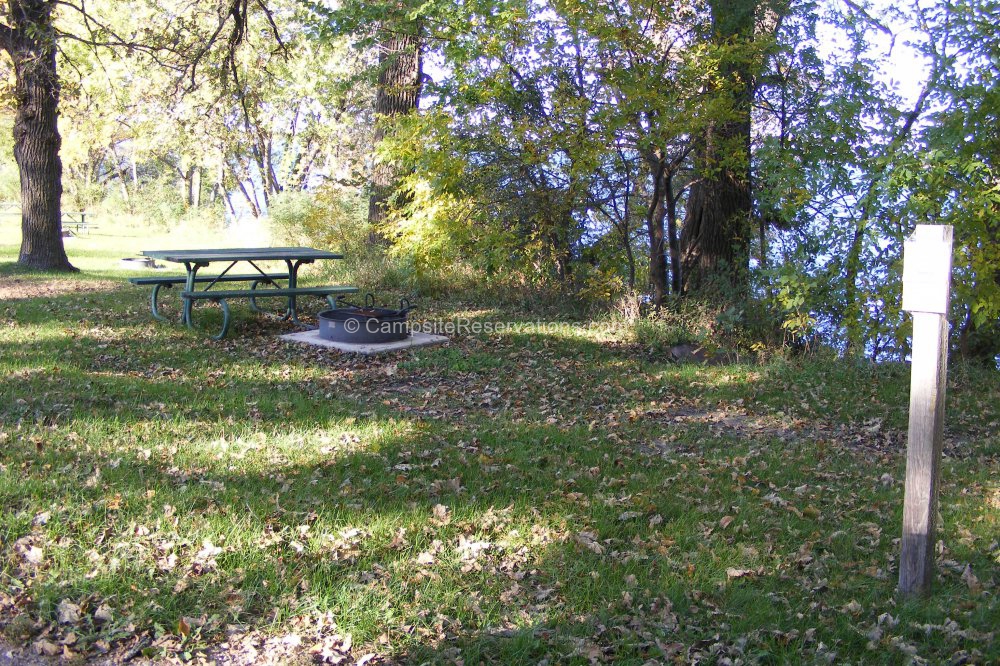 Campsite 032 in Marble Beach State Park Campground at Marble Beach